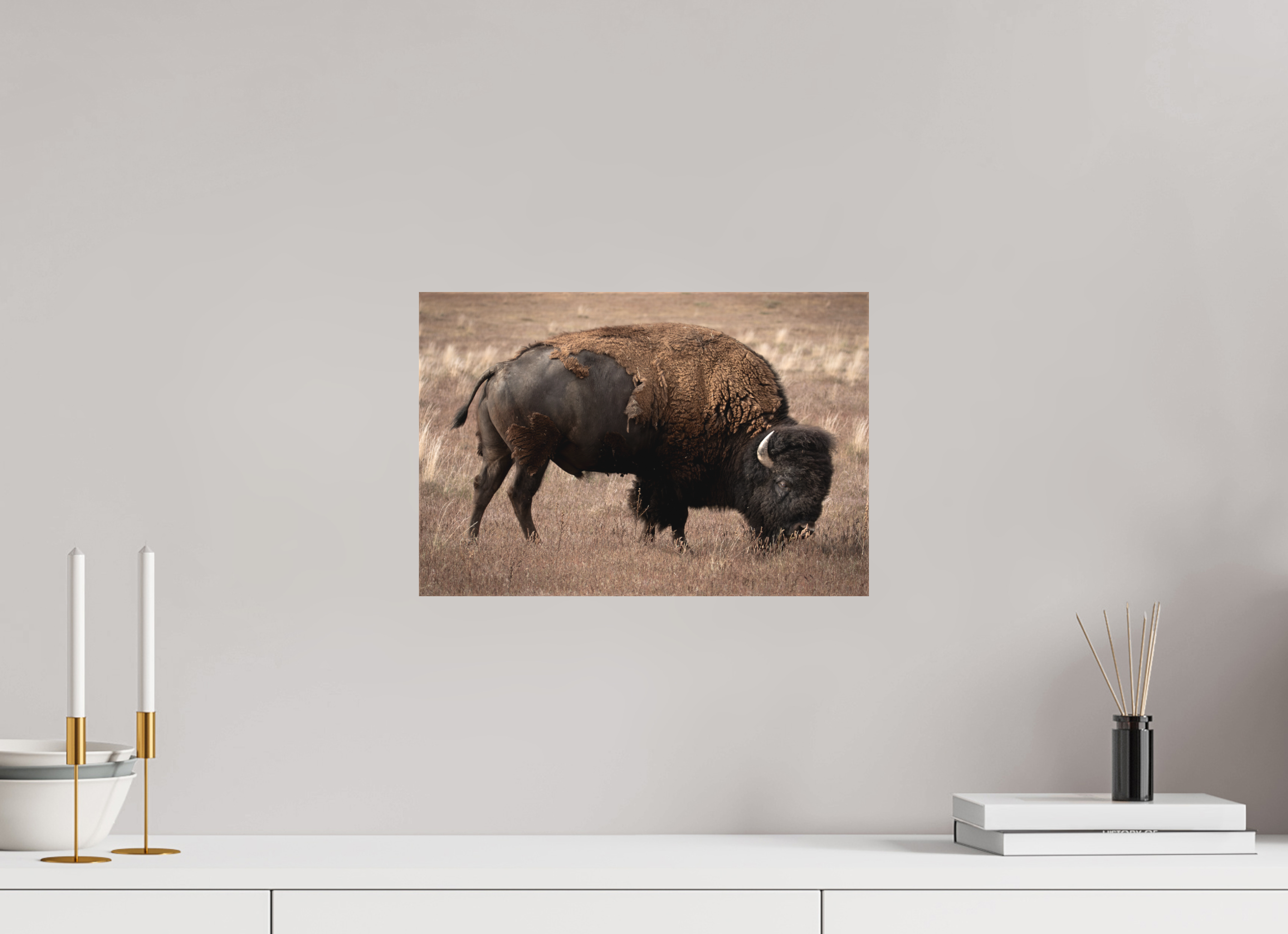 15 x 10″, Matte Canvas Stretcher Home On The Plains