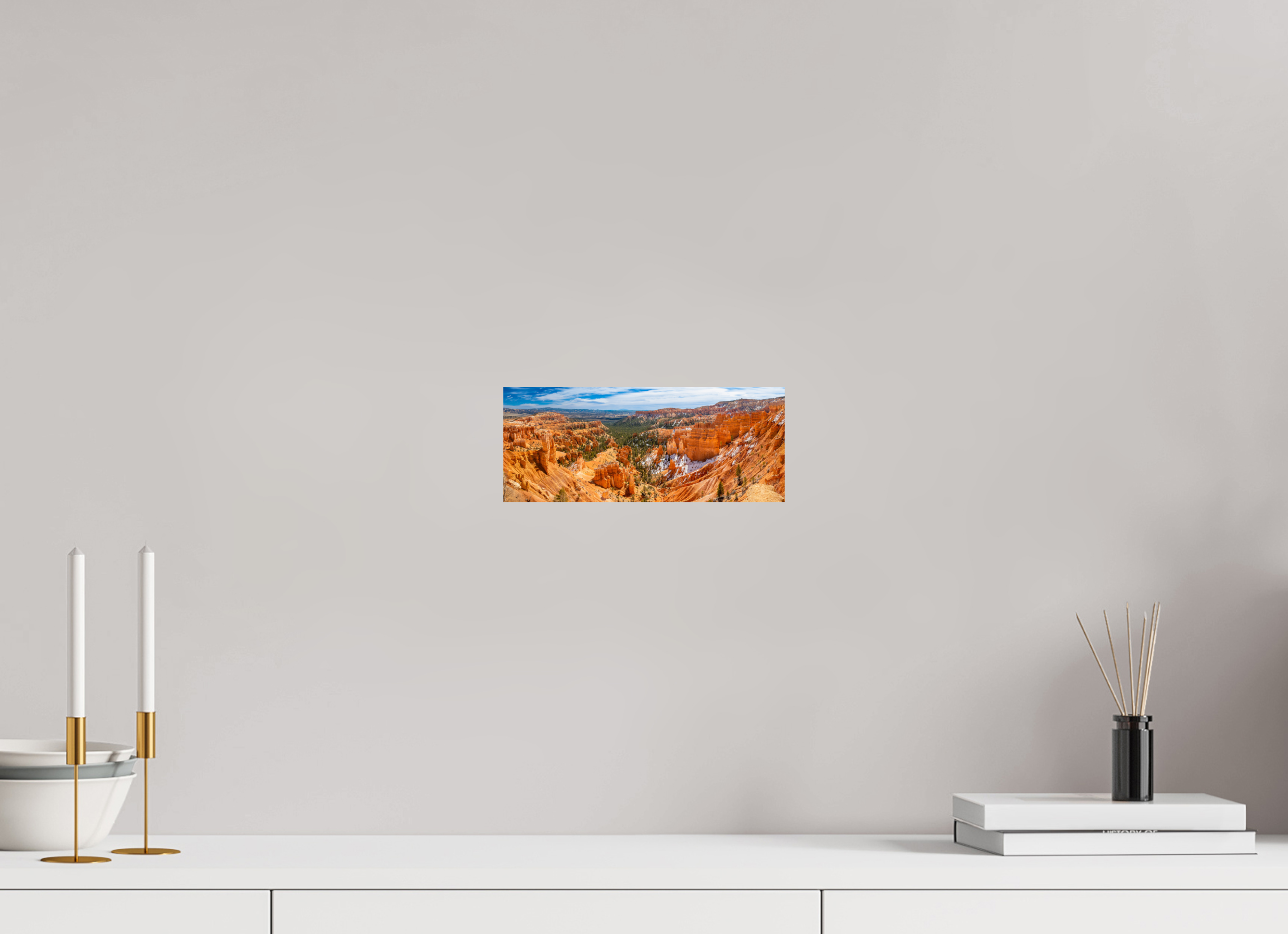 9.8 x 4″, Photo Print On Fuji Crystal DP II Paper Bryce Canyon Spring