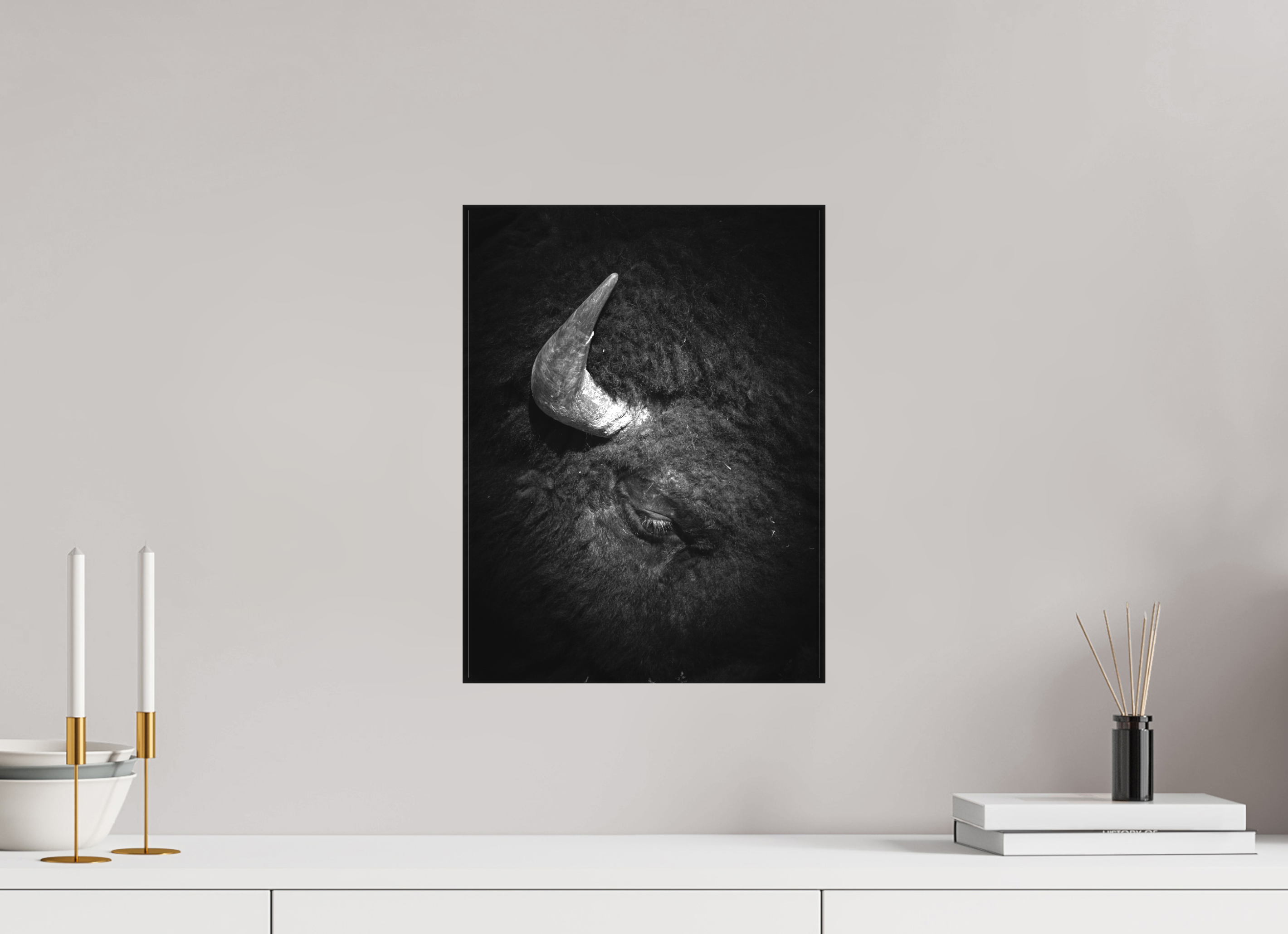 12 x 16″, Matte Canvas Stretcher Beauty in Brawn