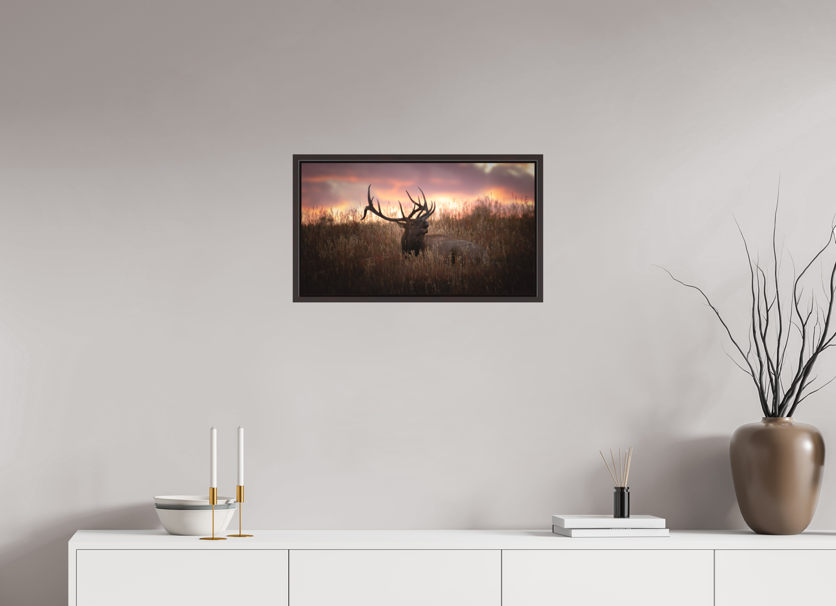 24 x 13.5″, Floater Frame Matte The King's Throne