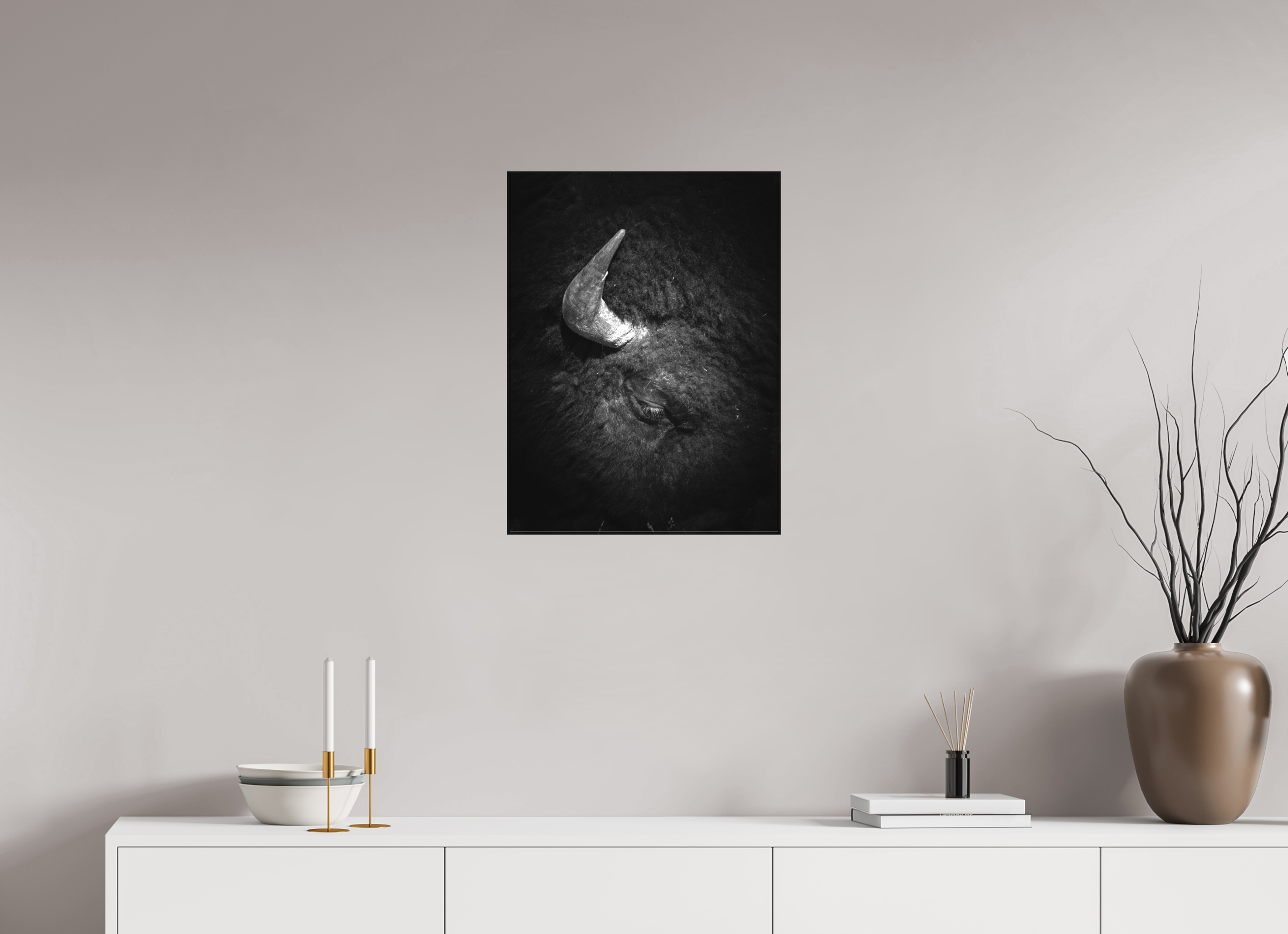 18 x 24″, Matte Canvas Stretcher Beauty in Brawn