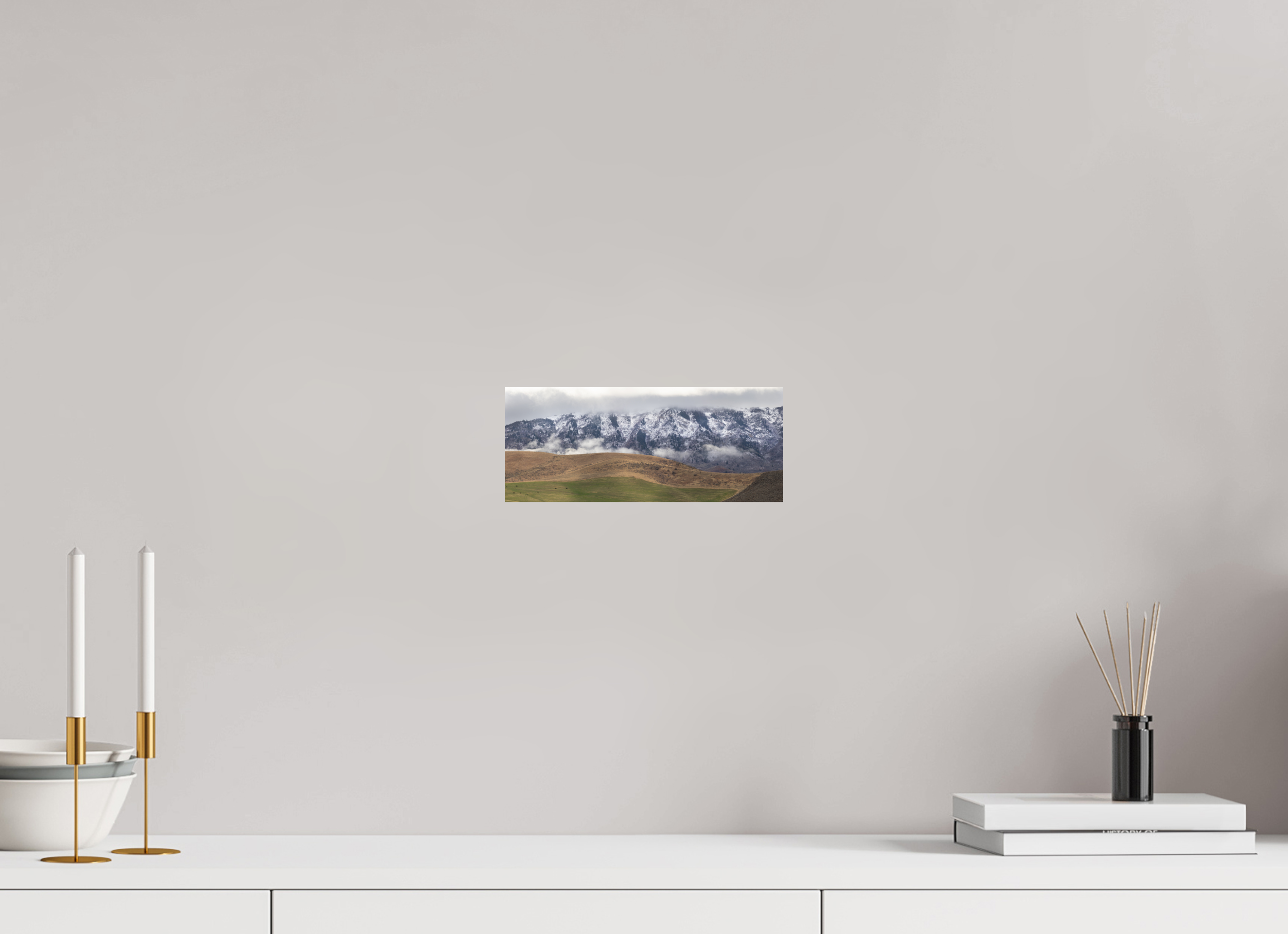 9.7 x 4″, Photo Print On Fuji Crystal DP II Paper Morgan Mountains