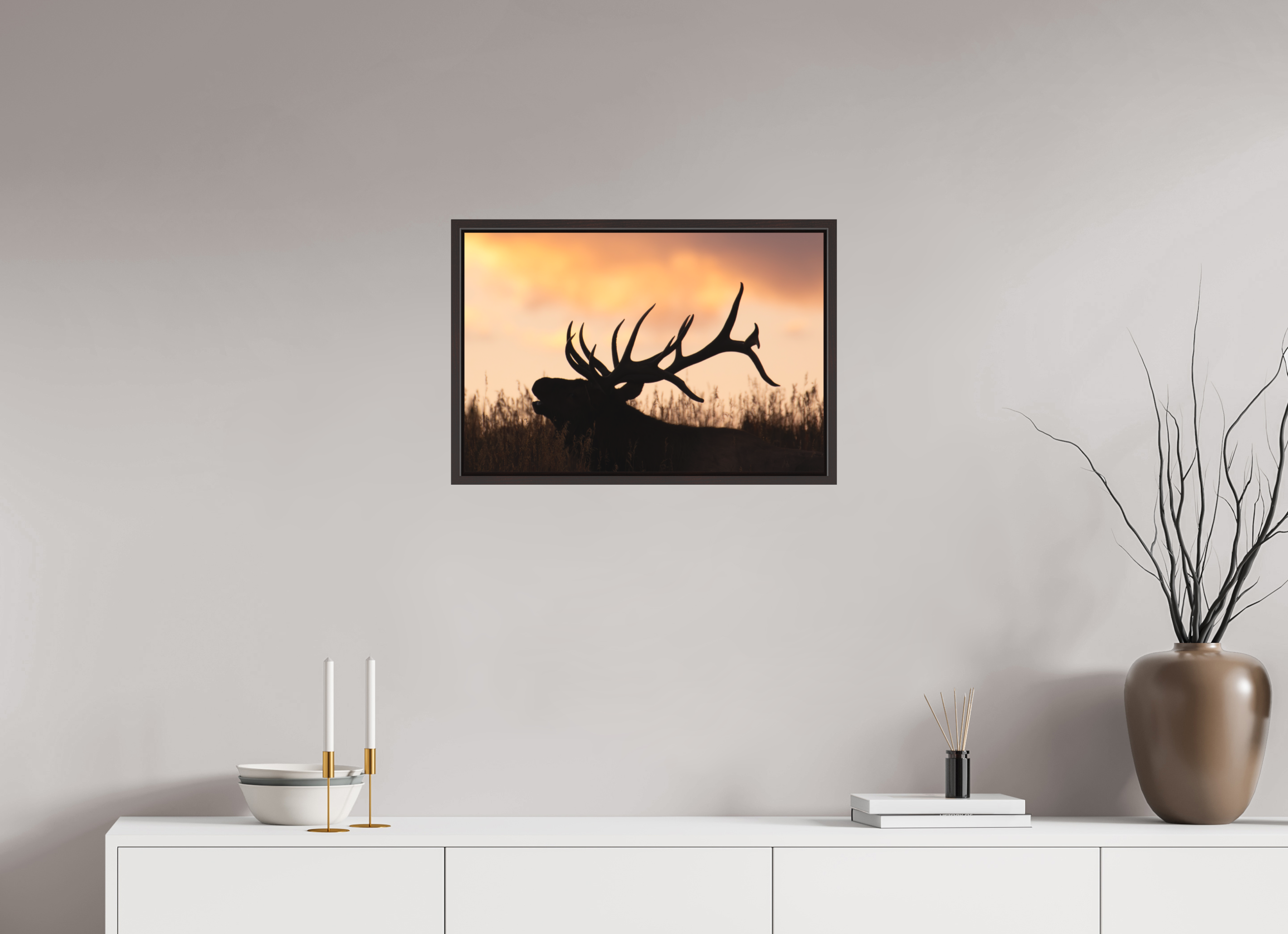 24 x 16″, Floater Frame Matte A King's Crown