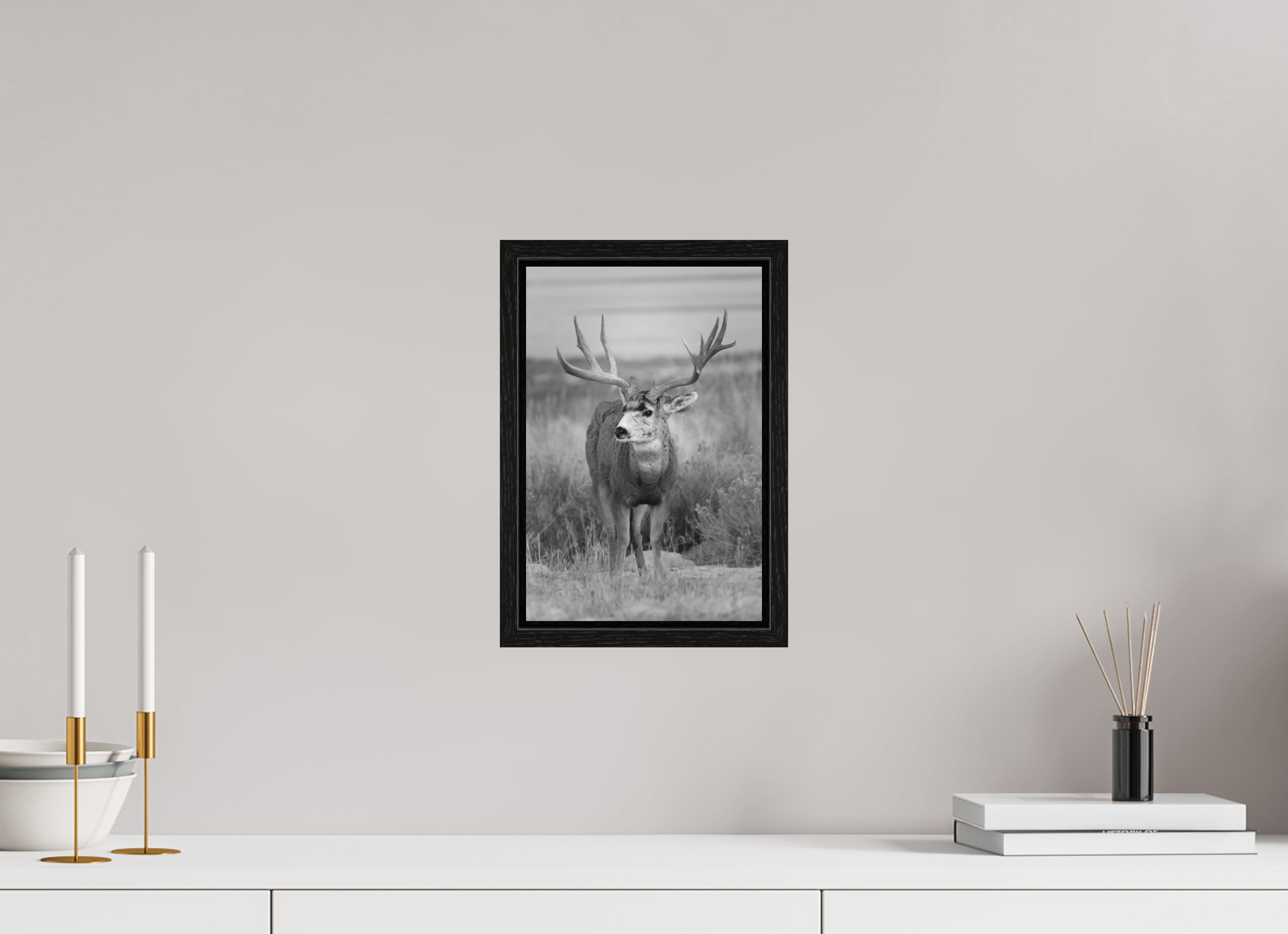 8 x 12″, Floater Frame Ilford B&W Old Warrior #3