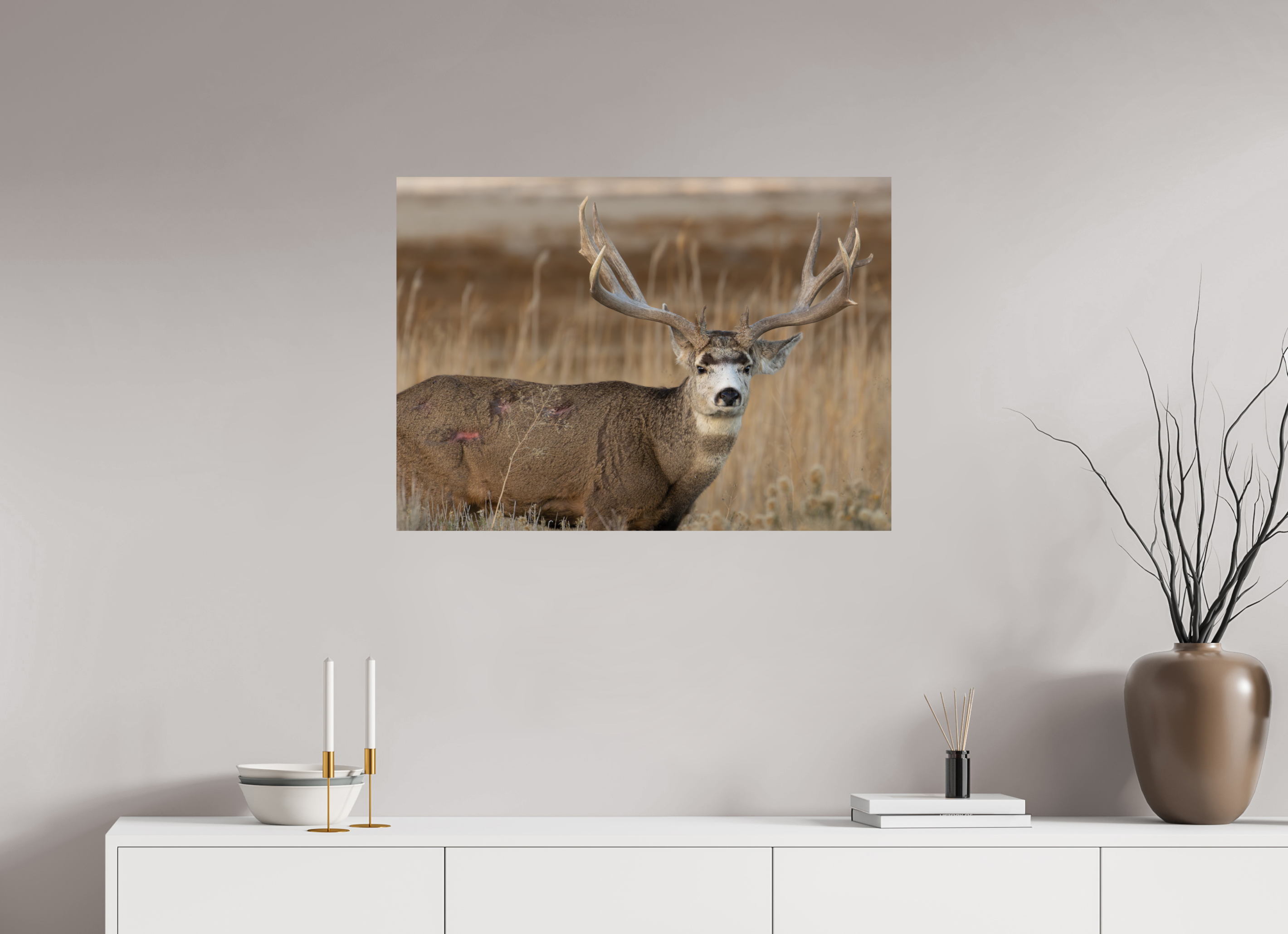 33.6 x 24″, Fine Art Print Old Warrior #2