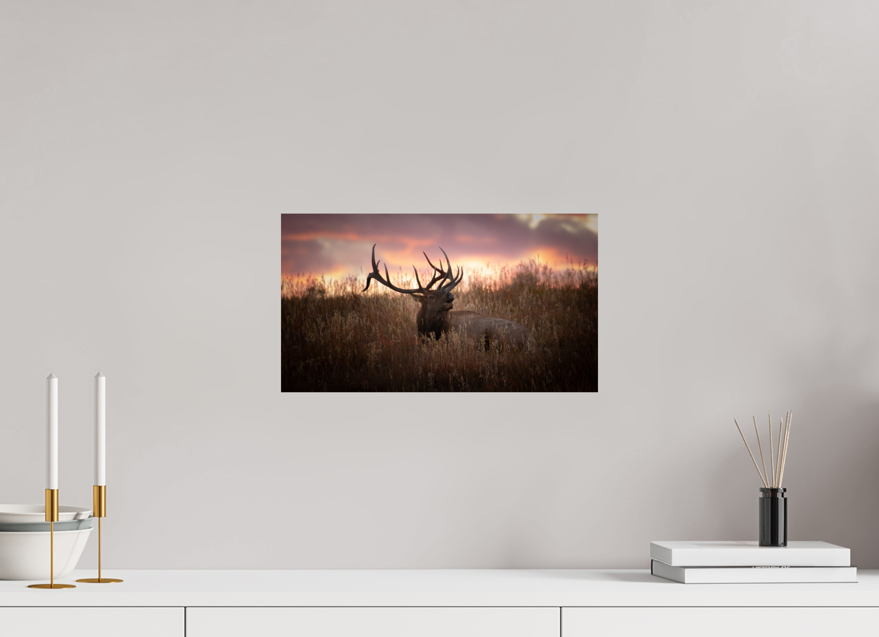 16 x 9″, Direct Print On Aluminum Color The King's Throne