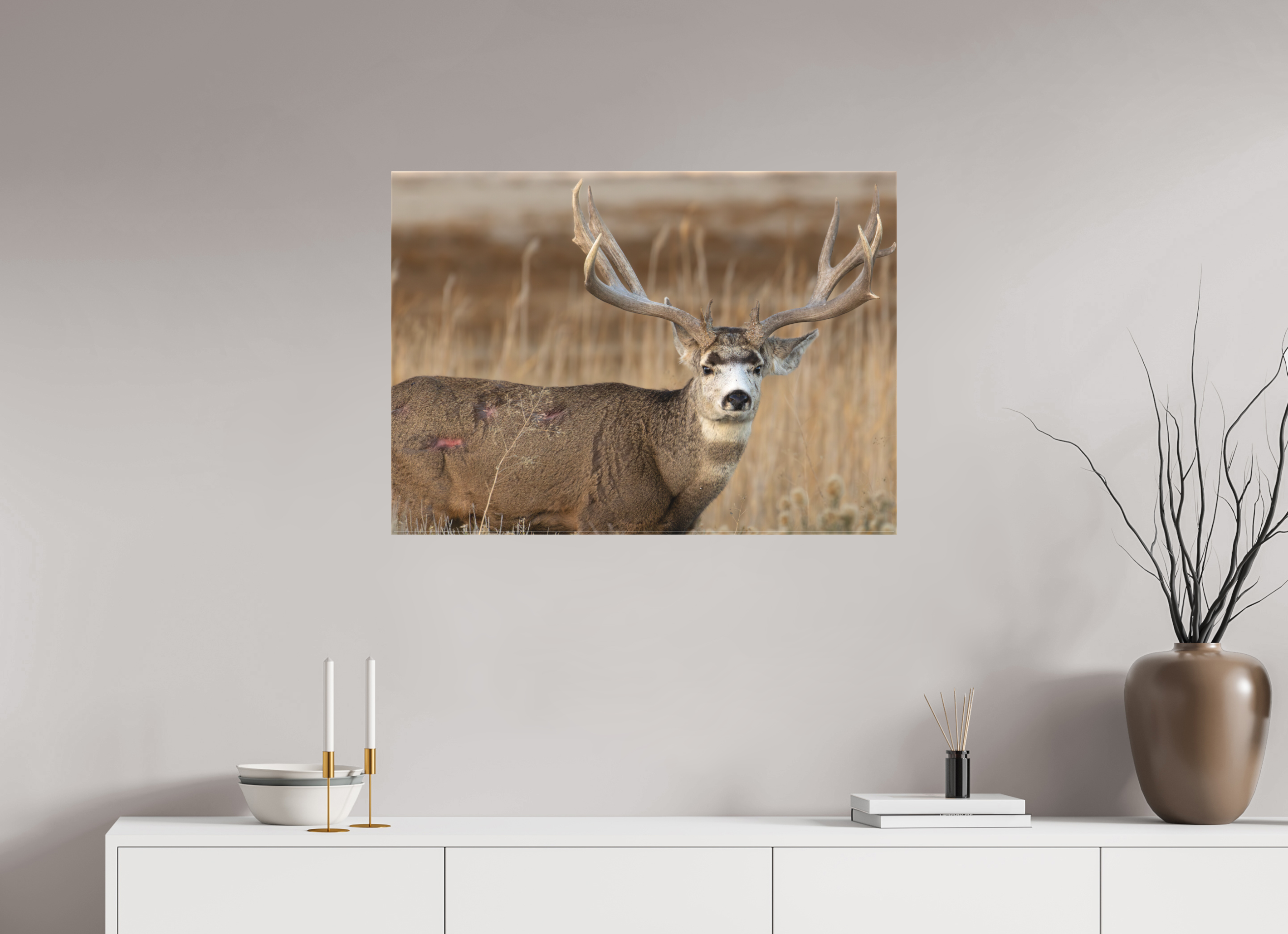 33.6 x 24″, Matte Canvas Stretcher Old Warrior #2