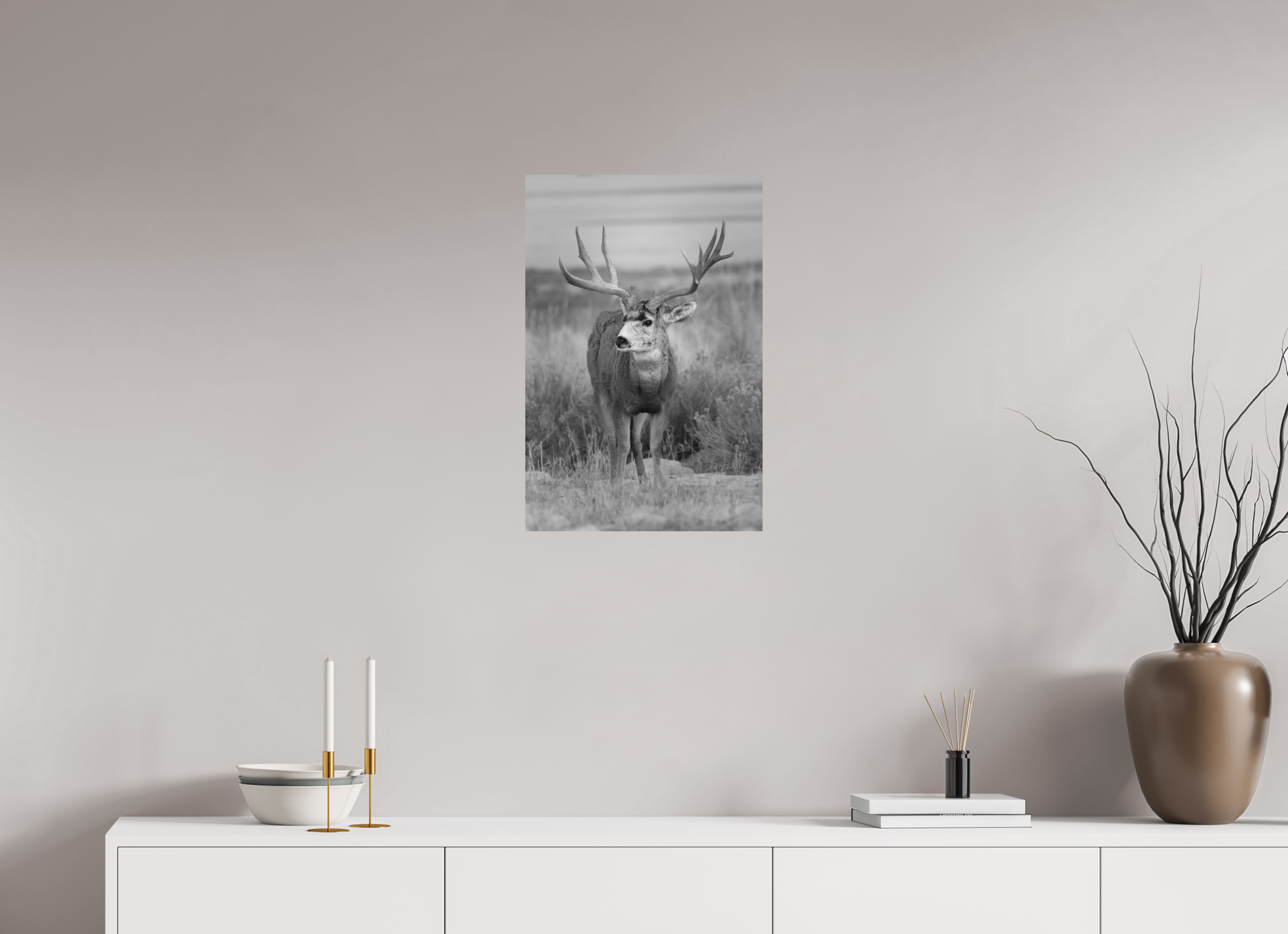 16 x 24″, Ilford B&W Print on Aluminum Old Warrior #3