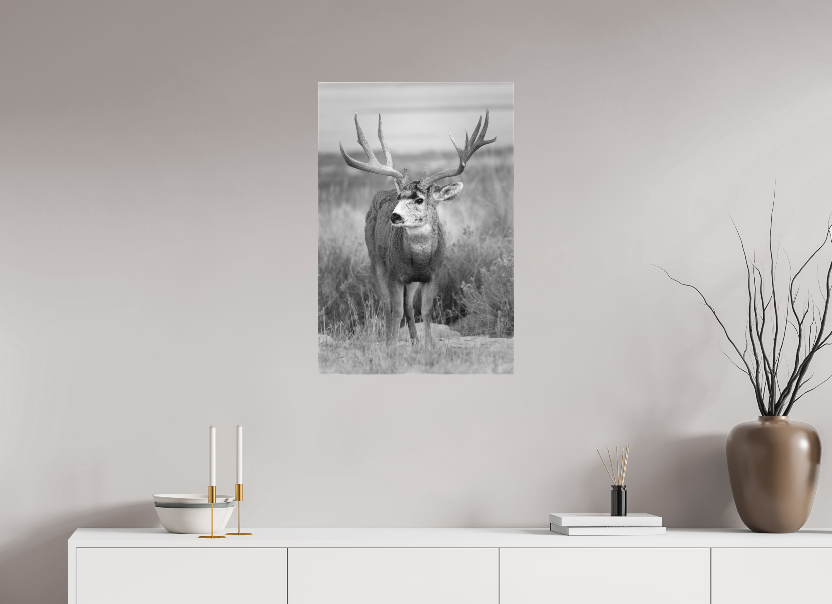 20 x 30″, Matte Canvas Stretcher Old Warrior #3
