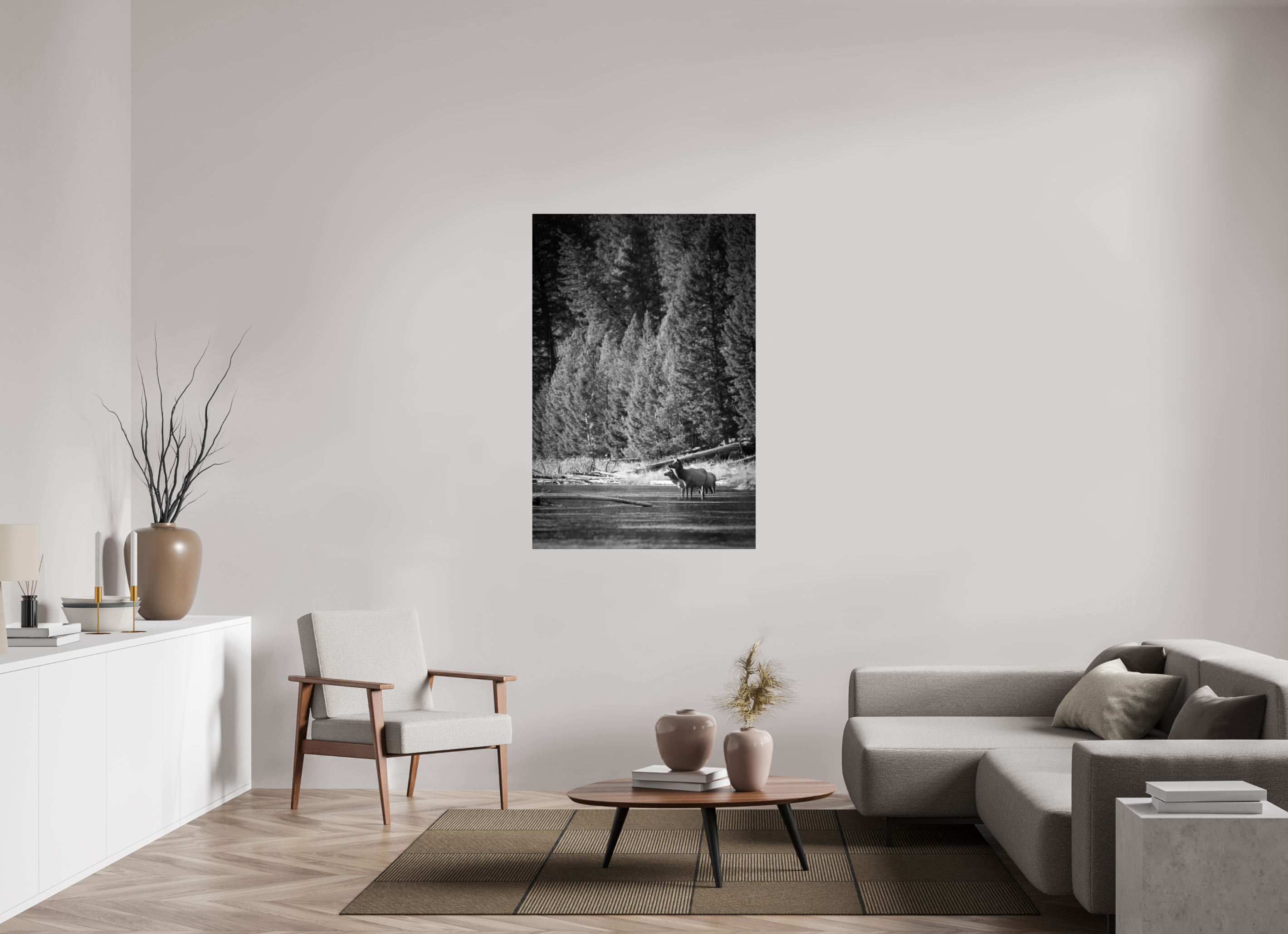 36 x 54″, Fine Art Print River Refuge