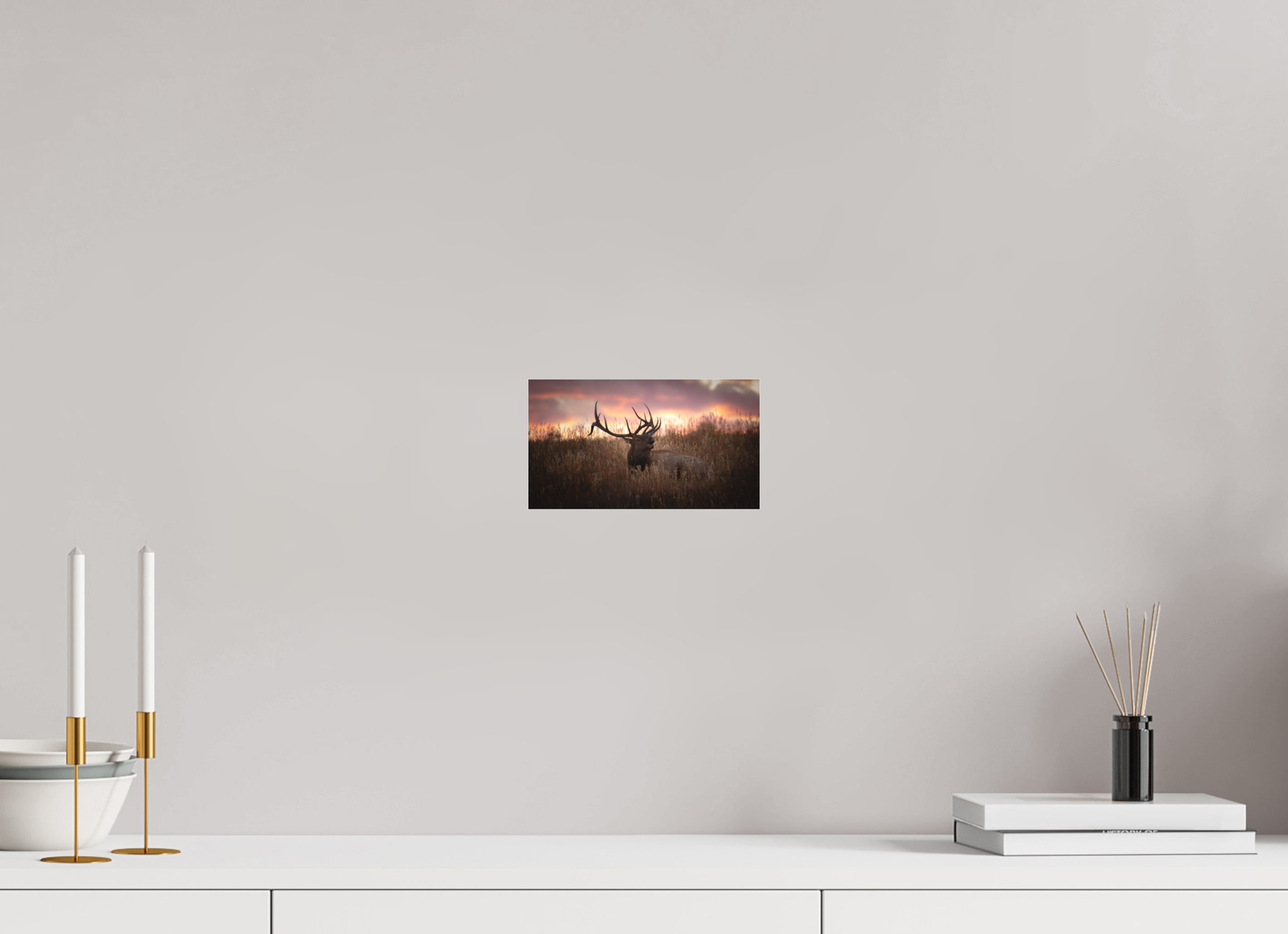 8 x 4.5″, Photo Print Under Matte Acrylic Glass The King's Throne