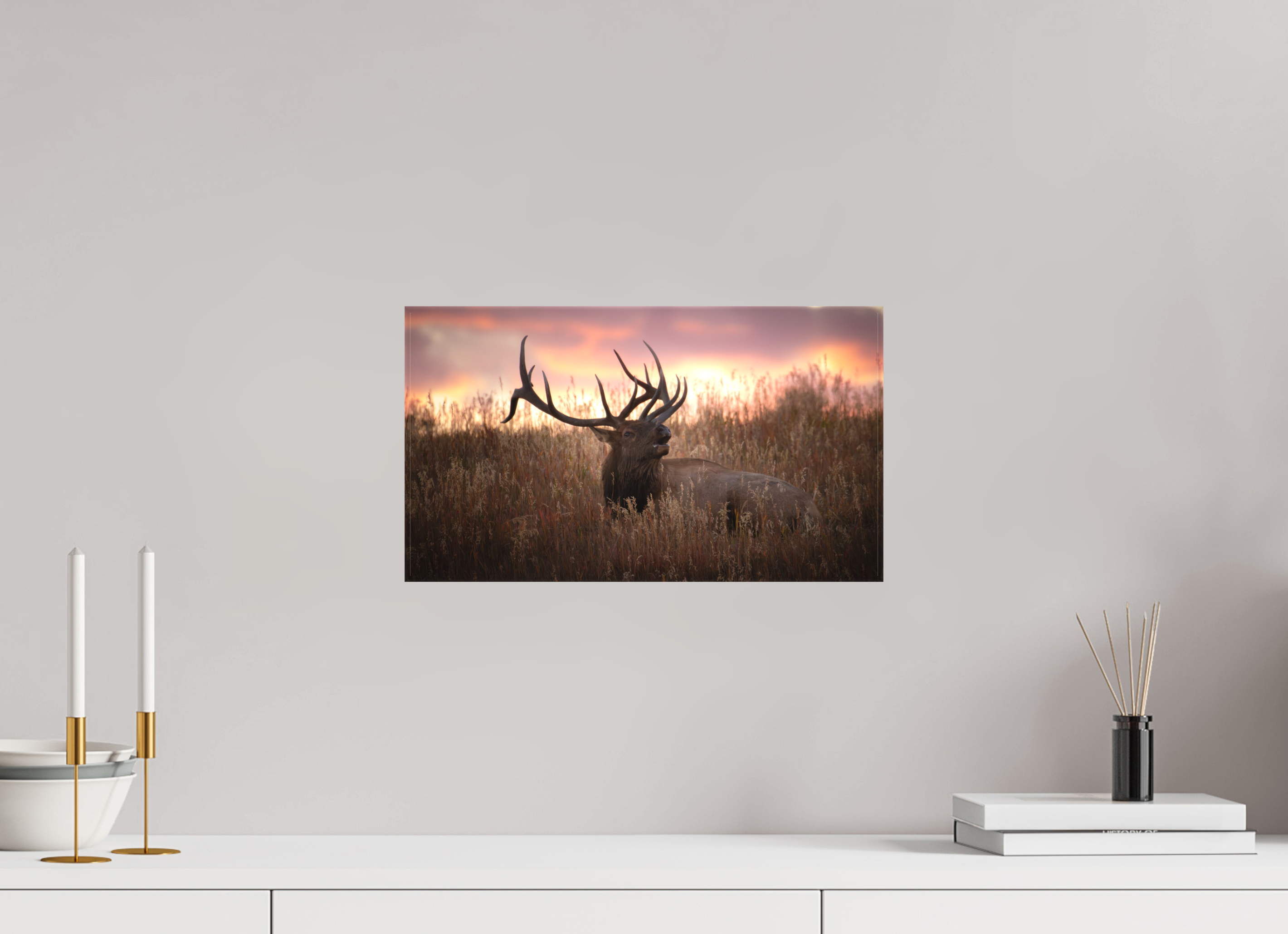 16 x 9″, Matte Canvas Stretcher The King's Throne