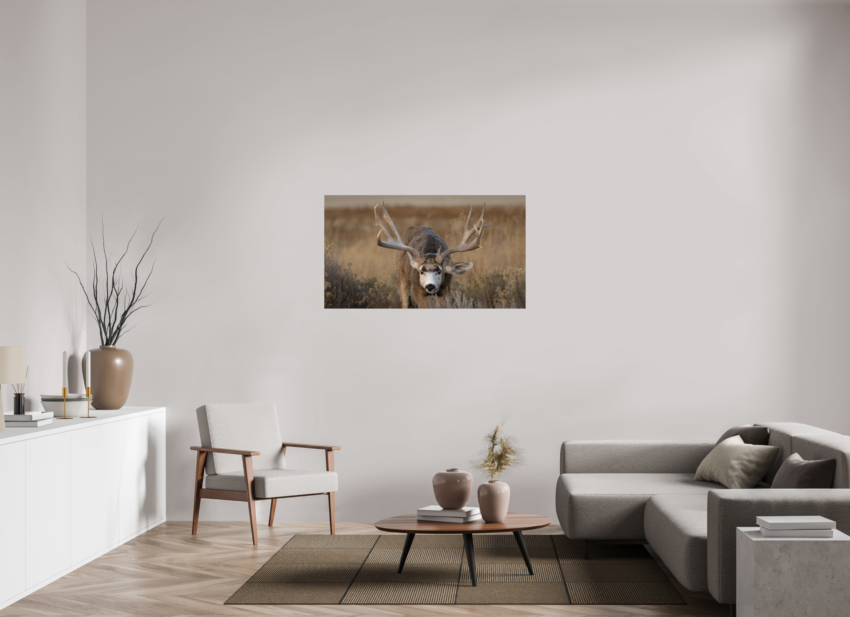 49 x 27.6″, Direct Print On Aluminum Color Old Warrior #1