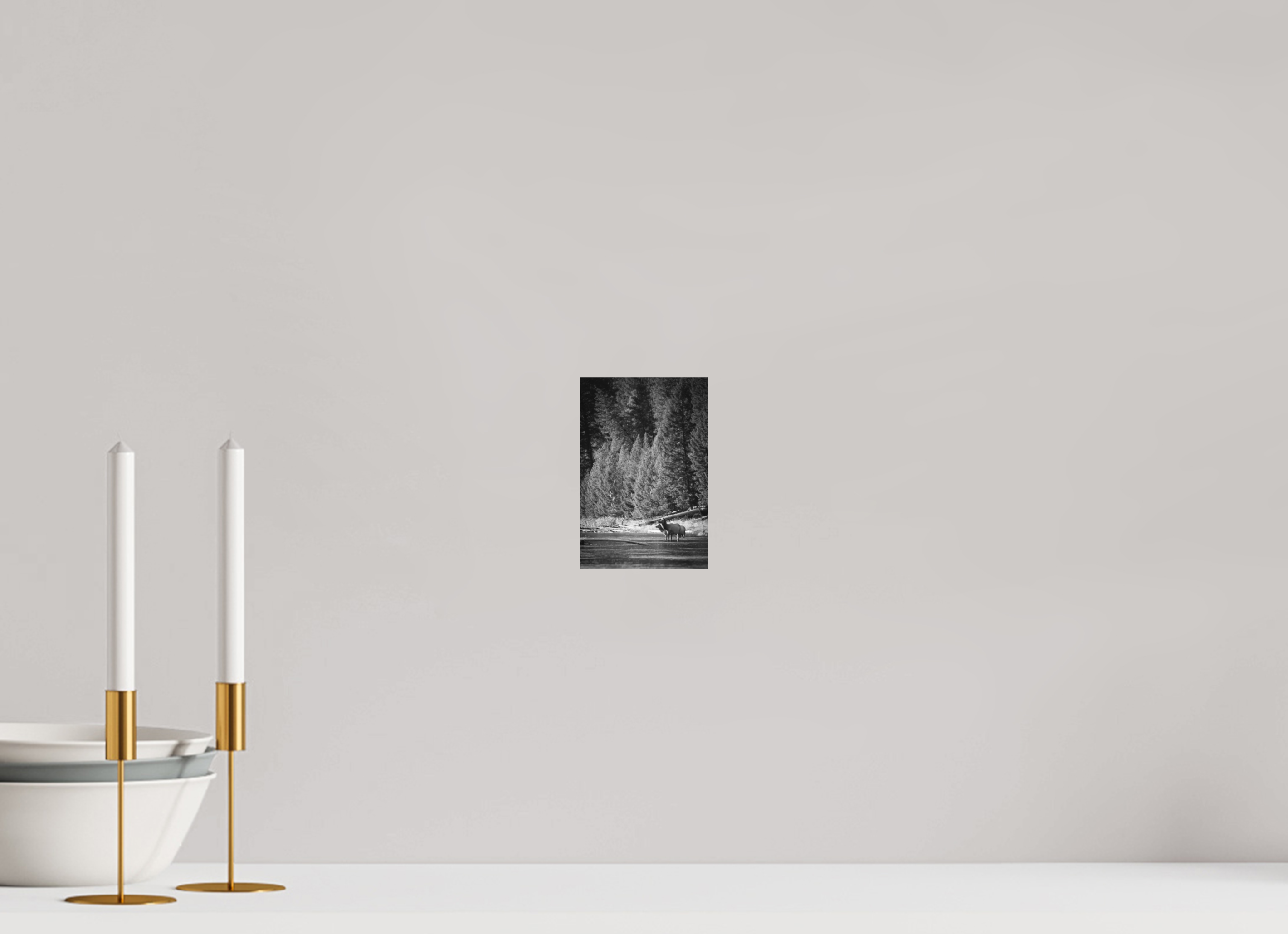 4 x 6″, Photo Print On Ilford B&W Paper River Refuge