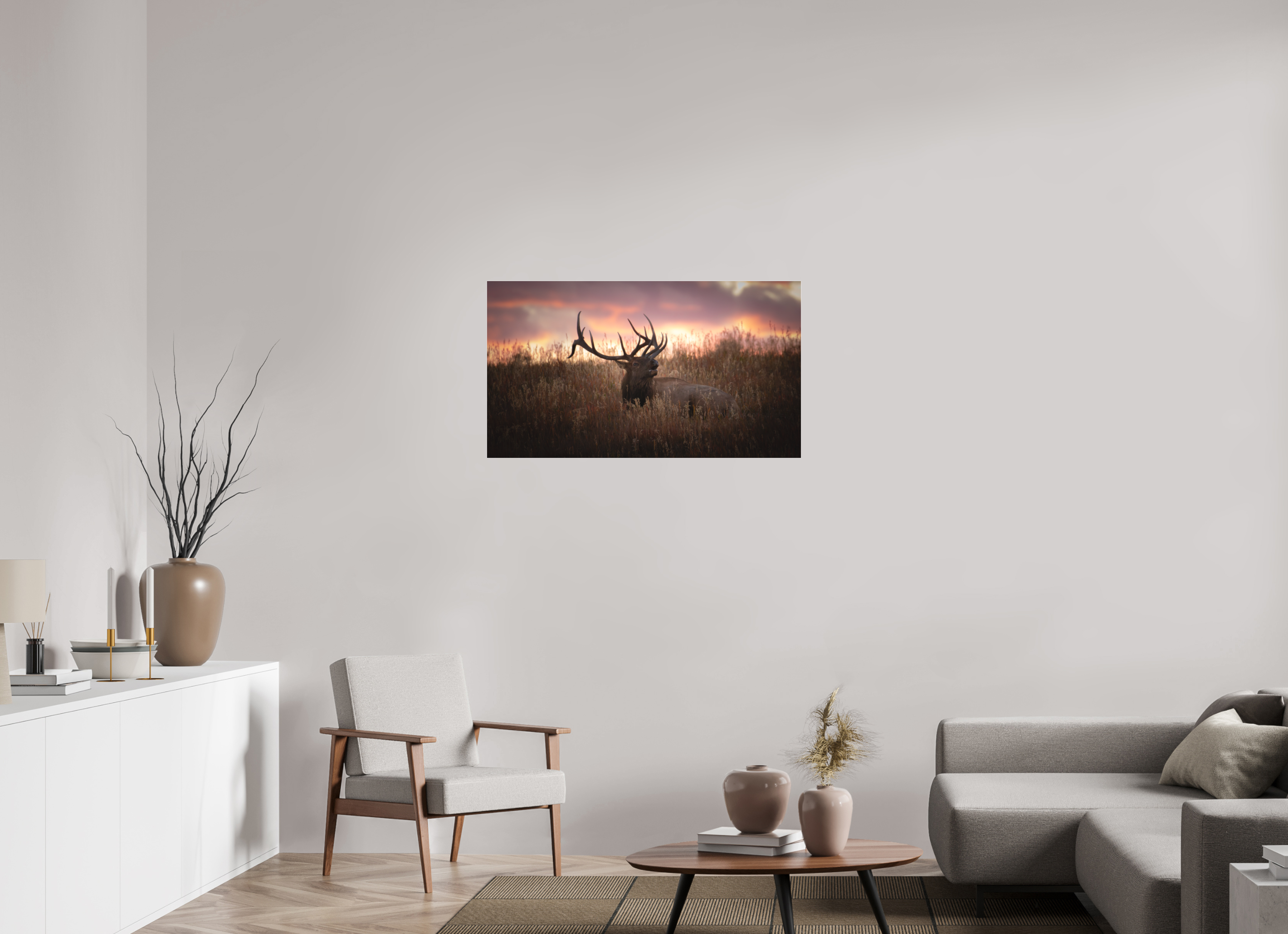 40 x 22.5″, Photo Print Under Matte Acrylic Glass The King's Throne