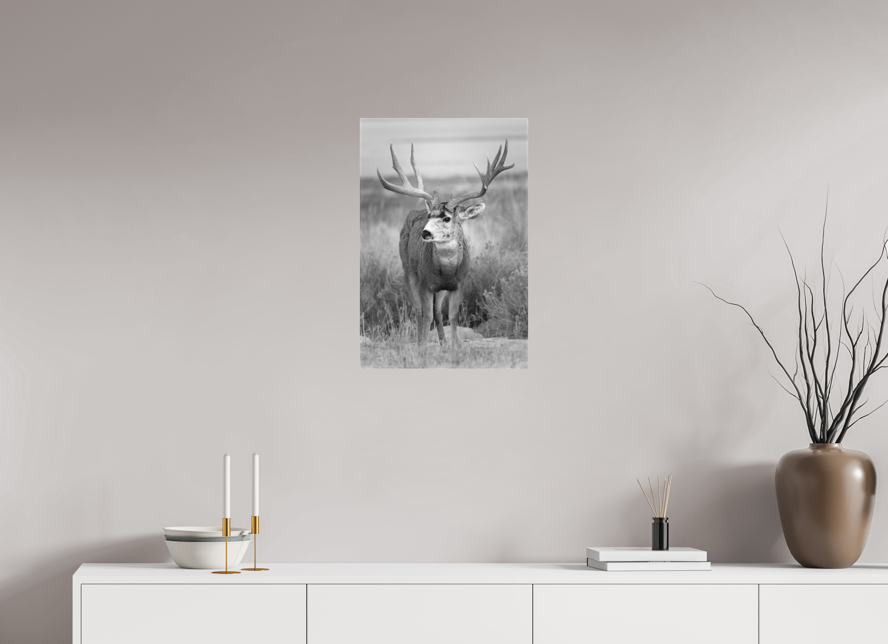 16 x 24″, Matte Canvas Stretcher Old Warrior #3
