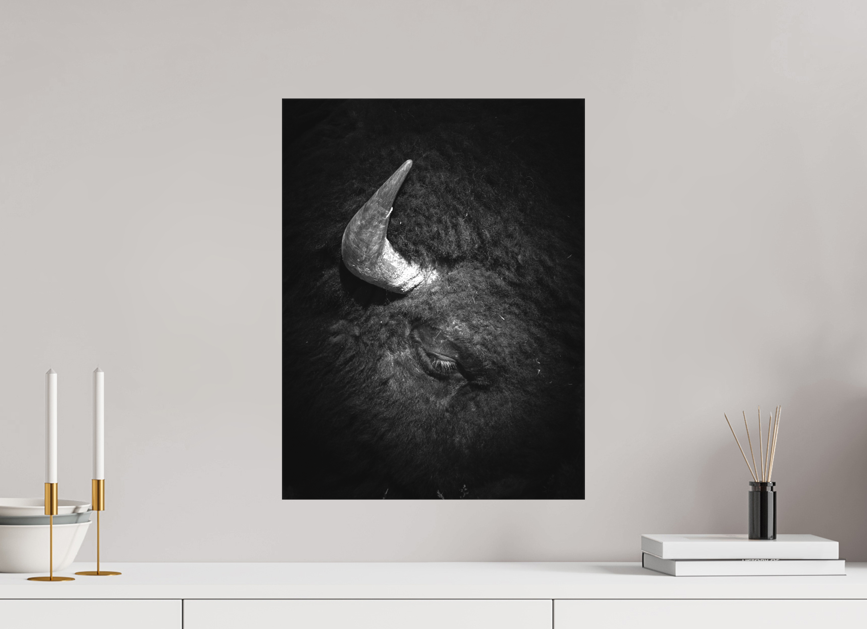 15 x 20″, Matte Canvas Stretcher Beauty in Brawn